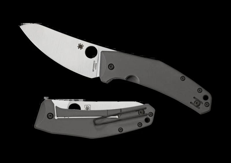 Spyderco C211TIP SpydieChef Ti Plainedge Knife