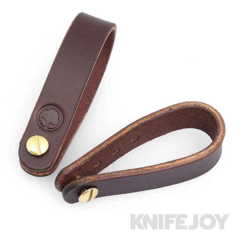 Redeemed Creations Company Scout Carry Straps Brown Leather with Brass Hardware