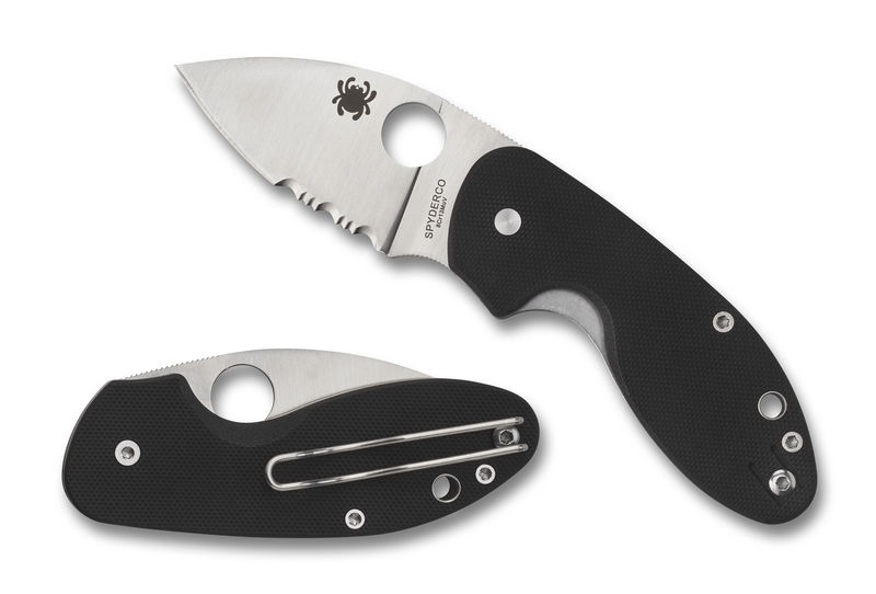 Spyderco C246GPS Insistent Knife Combination-Edge Serrated