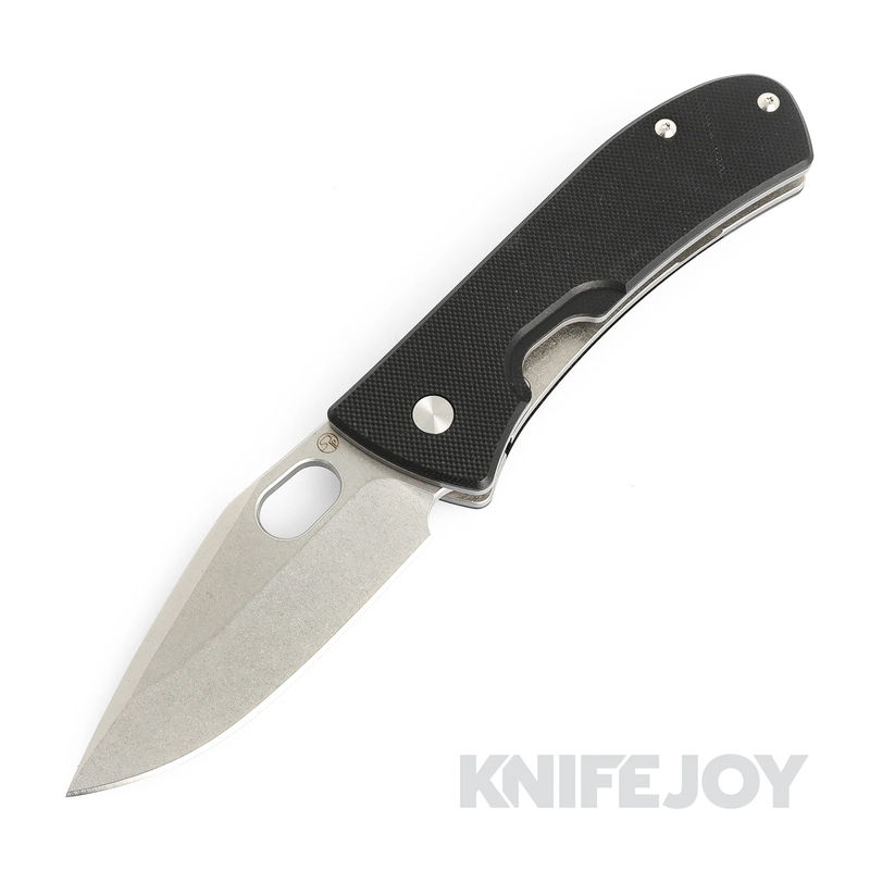 Serge Knives Production EDC Bohler N690 Blade with Black G10 Handles