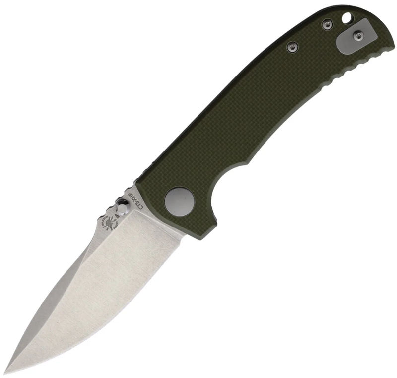 Spartan Blades SFBL8GR Astor Linerlock Folding Knife with Green G10 Handle