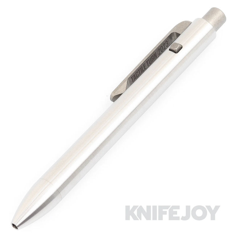 Tactile Turn Standard Titanium Side Click Pen / Mini