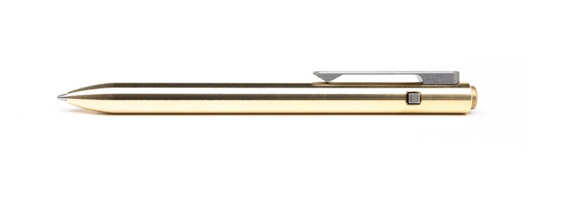 Tactile Turn SHORT Bronze Side Click Pen / Short Bolt