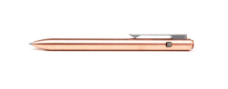 Tactile Turn SHORT Copper Side Click Pen / Short Bolt