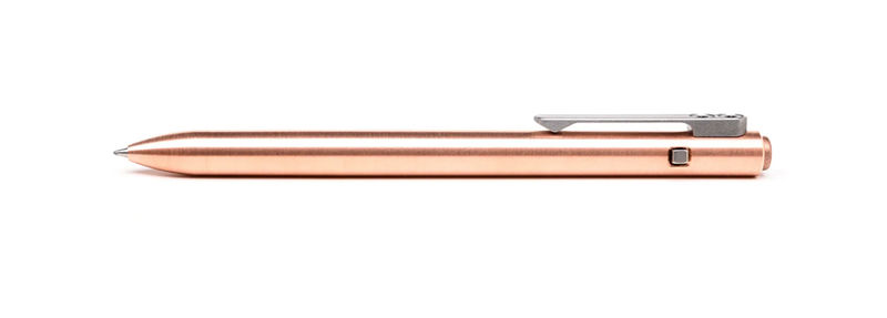 Tactile Turn Standard Copper Side Click Pen / Standard Bolt