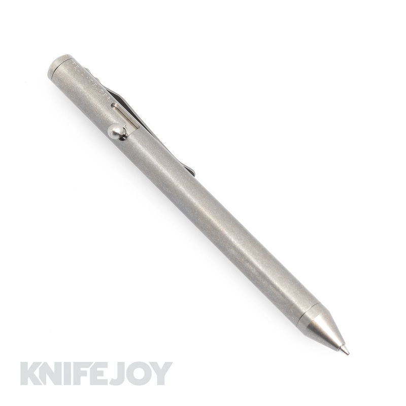 Fellhoelter TiBolt LEFTY Pen Standard Smooth Full Titanium Pen