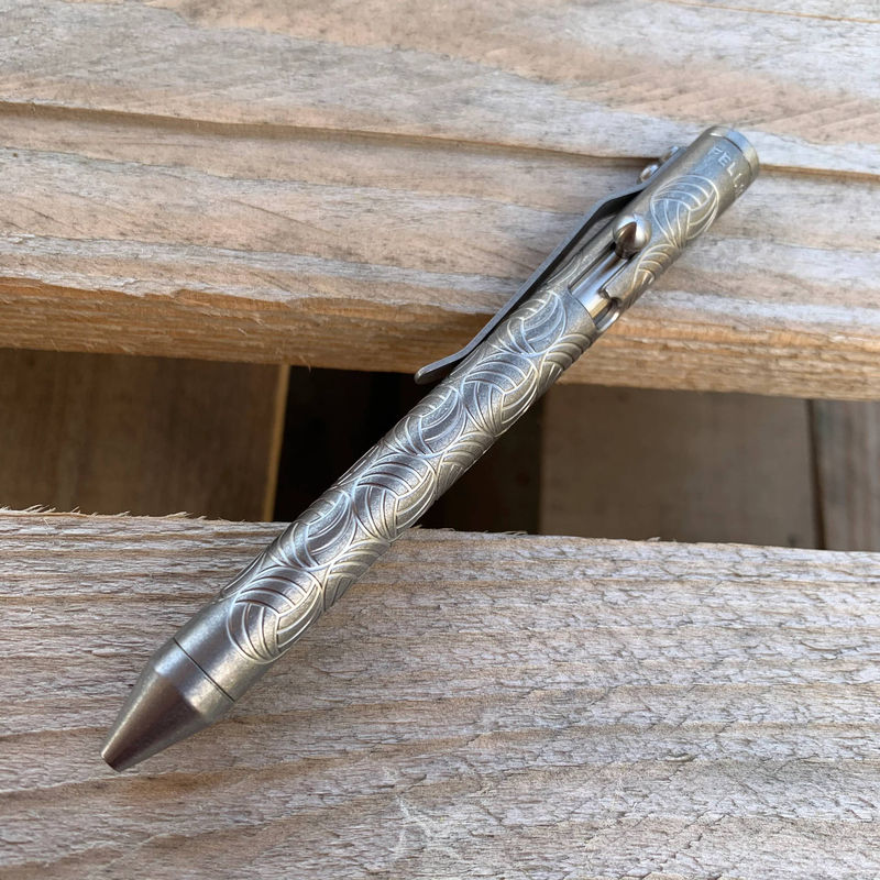 Fellhoelter TiBolt G2 Pen Titanium Wilson Engraved