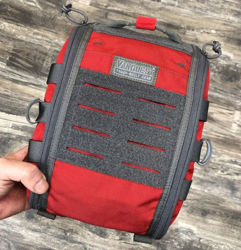 Vanquest Gear 081271RD FATPack 7X10 (Gen-2) First Aid Trauma Pack Red