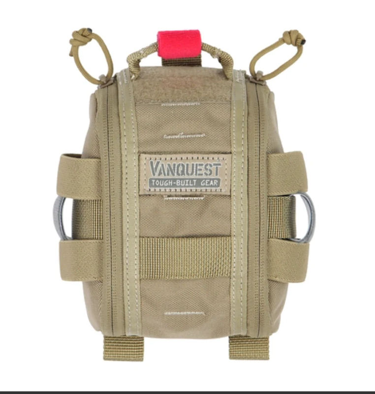 Vanquest Gear 081246CT FATPack 4x6 (Gen-2) First Aid Trauma Pack Coyote Tan