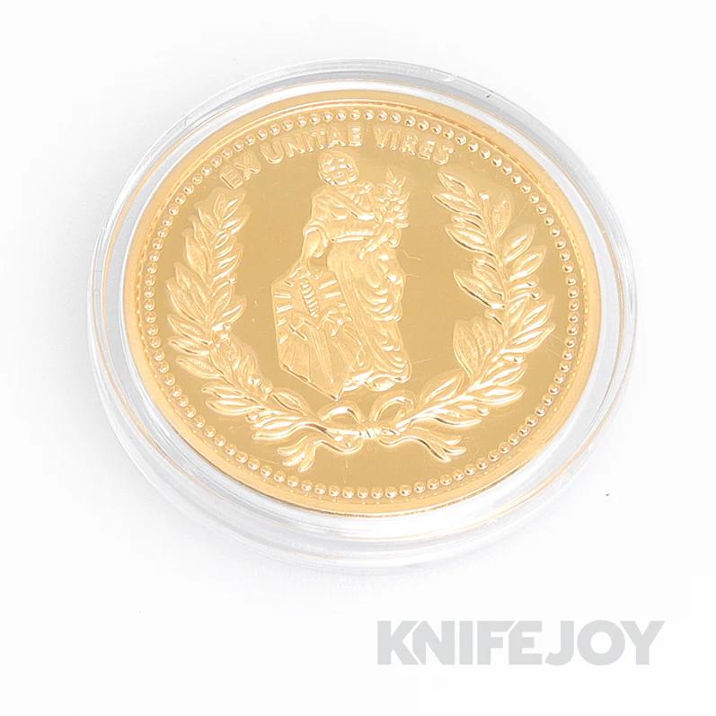 MICROTECH 502-MCK Custom 24K Gold Continental Medallion Challenge Coin