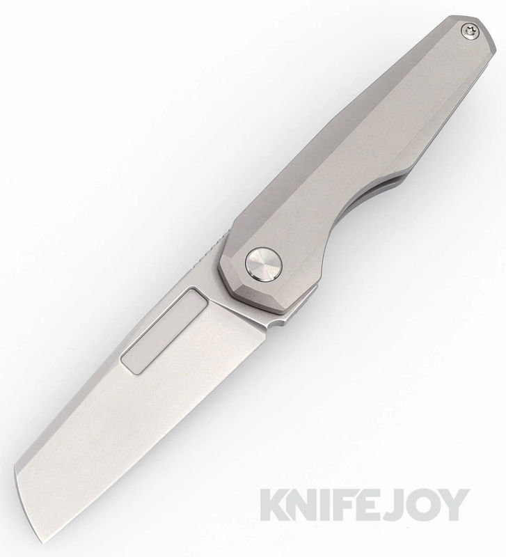 Vero Engineering Neuron Gen2 Standard Stonewash Blade with Stonewash Titanium Handles