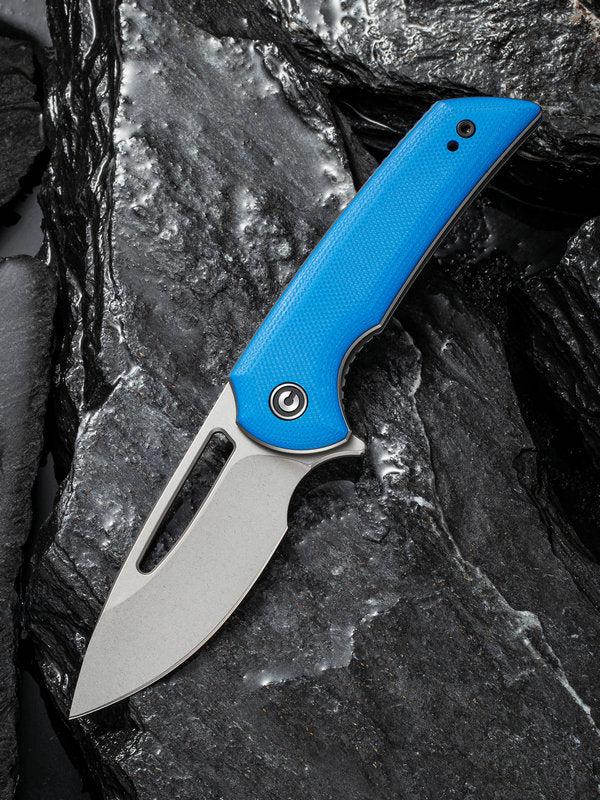 We Knife - CIVIVI Odium Liner Lock Blue G10 Knife
