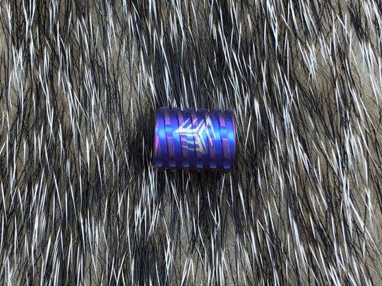We Knife A-02B Purple Ti Material Lanyard Bead