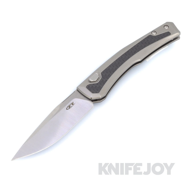 Zero Tolerance Knives ZT 0556 Automatic MagnaCut Blade with Titanium Handle and Carbon Fiber Inlays
