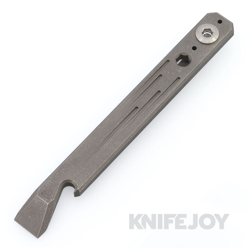 Zach Wood Custom Tools 5" Ti Clip-It PNP Pop N Pry Titanium Comet Encke Special