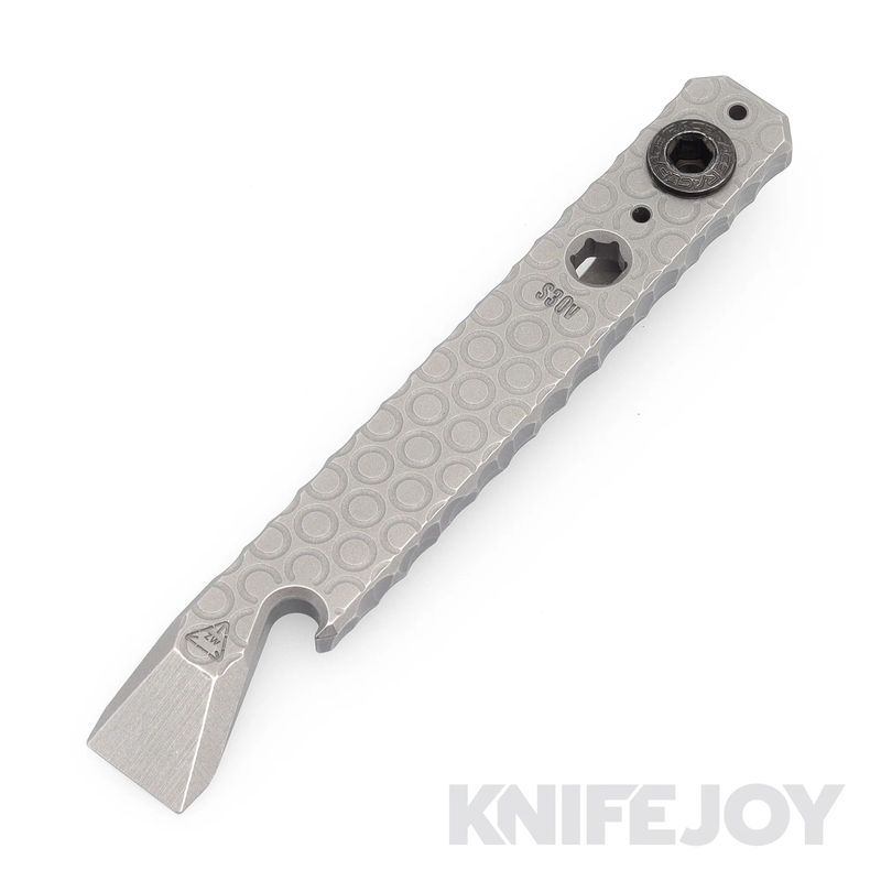 Zach Wood Custom Tools 5" Clip-It PNP Pocket N Pry S30V Mill Chip