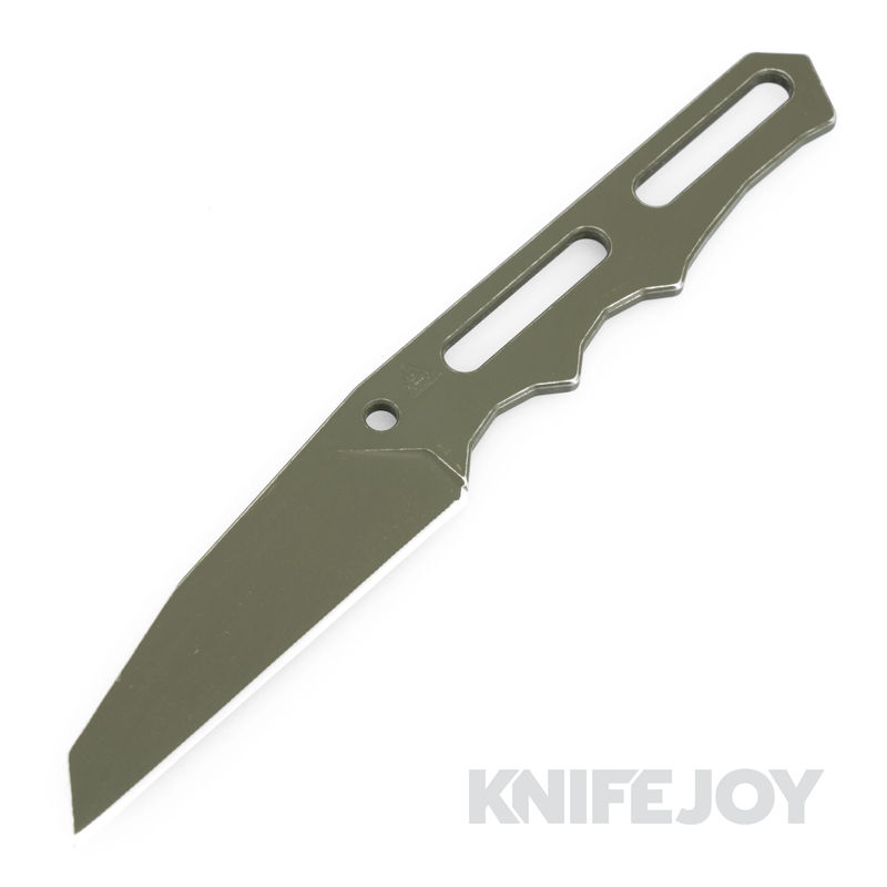 Zach Wood Custom Tools Mini Terror Bird Olive Green Cerakote Fixed Blade with Ulticlip Sheath