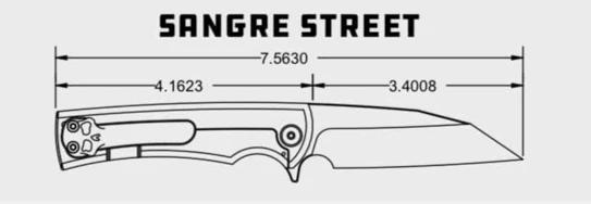 Chaves Street Sangre Satin with Titanium (PRE-ORDER)