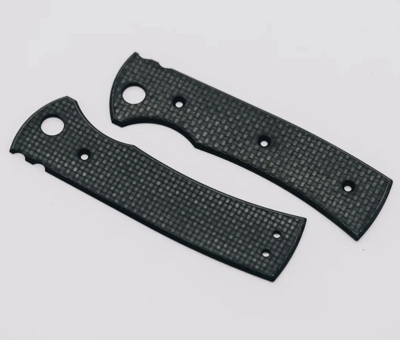 Chaves Redencion 229 Carbon Fiber Replacement Scales Blue Label
