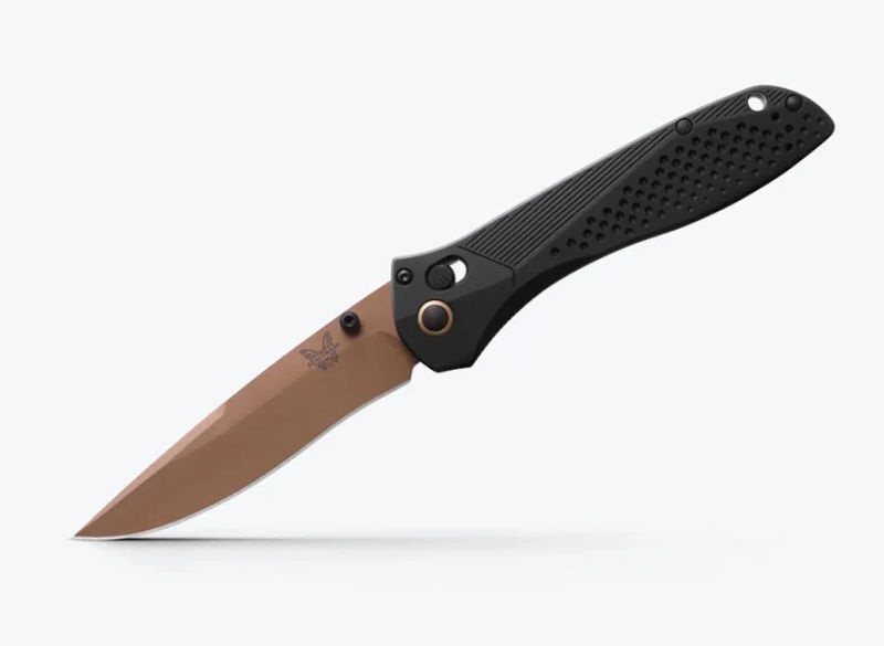 Benchmade Seven Ten Black Aluminum & FDE MagnaCut Limited Edition 710FE-2401 - Choose Your Serial Number:1520
