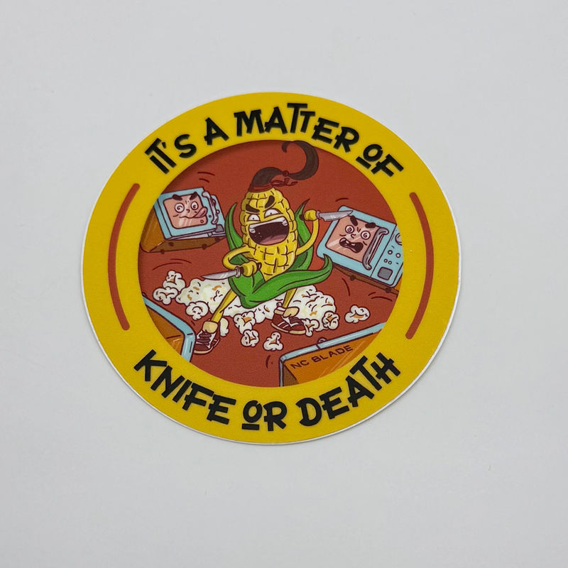 NC Blade Sticker - Variation:Knife or death