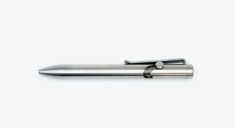 Tactile Turn Titanium Mini Bolt Action Pen