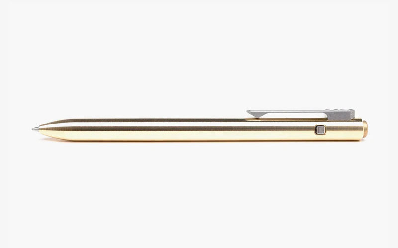 Tactile Turn Bronze Side Click Pen Standard (5.8”)