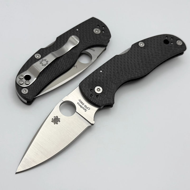Spyderco Native 5 Fluted Carbon fiber & S90V C41CFFP5