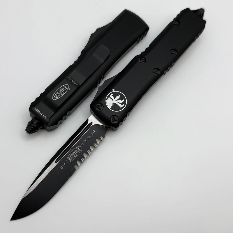 Microtech UTX-85 Tactical Single Edge Partial Serrated  231-2T