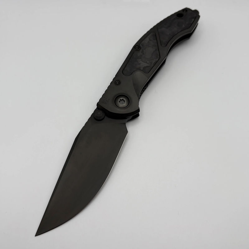 Pre-Owned Custom Knife Factory & Anthony Marfione Sokosha DLC/Carbon Fiber w/ DLC M398