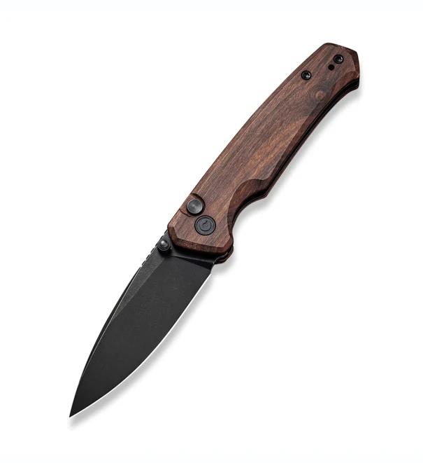 Civivi Altus - Button Lock Thumb Stud w/ Cuibourtia Wood Handle & Nitro-V C20076-3