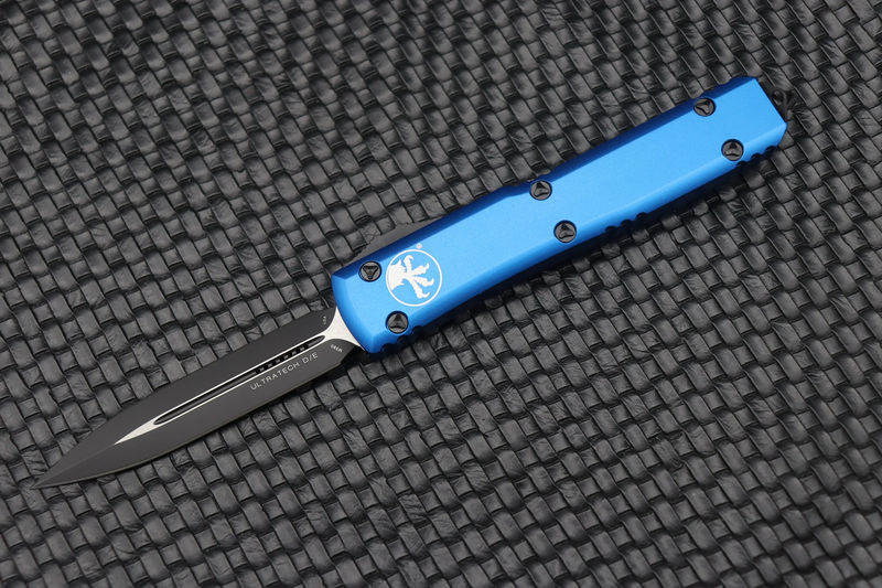 Microtech Ultratech D/E Blue Standard 122-1BL