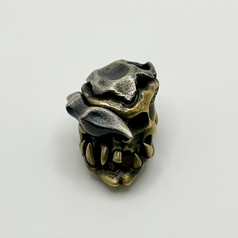 Custom Knife Factory Bi-metal Merzost Sock It To Ya Bead