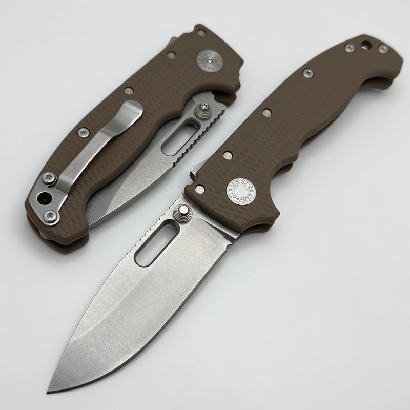 Demko Knives MG AD20 Exclusive Drop Point MagnaCut & Earth G-10 Handles ONE PER HOUSEHOLD