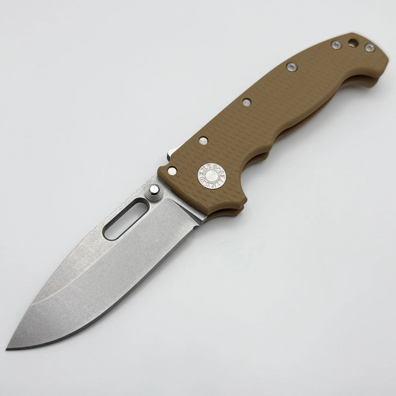 Demko Knives MG AD20 Exclusive Drop Point MagnaCut & Brown G-10 Handles ONE PER HOUSEHOLD