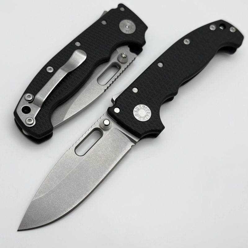 Demko Knives MG AD20 Exclusive Drop Point MagnaCut & Black G-10 Handles ONE PER HOUSEHOLD