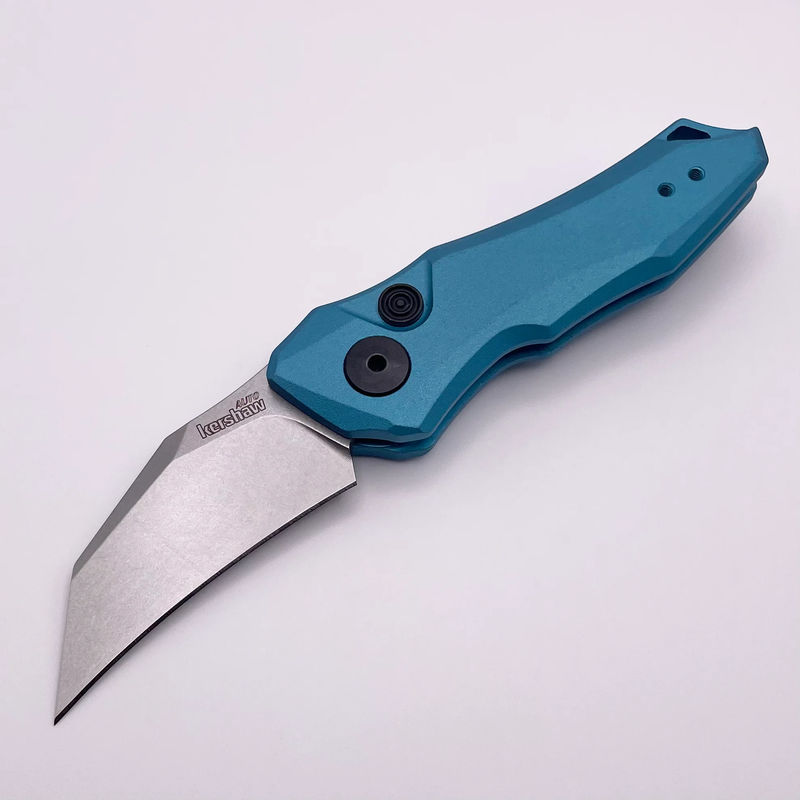 Kershaw Launch 10 CPM-154 & Teal Aluminum handle 7350TEAL