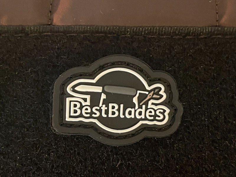 Custom Knife Factory Small Velcro Patch - Best Blades #1