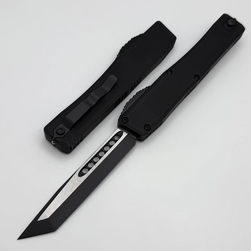 Heretic NYX Tanto Two Tone Tactical MagnaCut w/ Black Aluminum Handle H015-10A-T