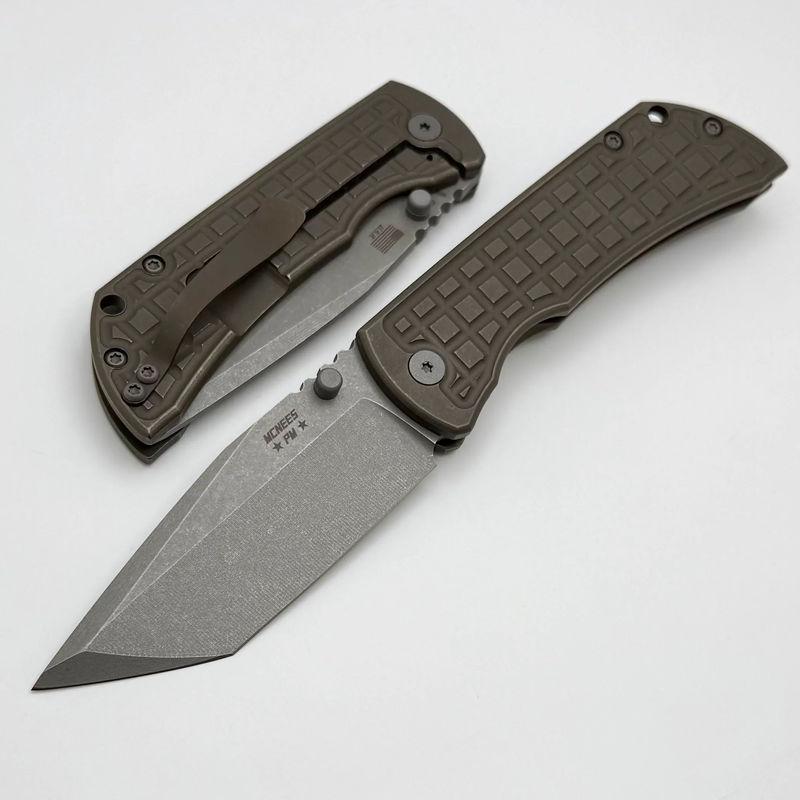 McNees Performance Machined Mac 2 3.5" Atomic Bronze Frag w/ Tanto MagnaCut Gen 2