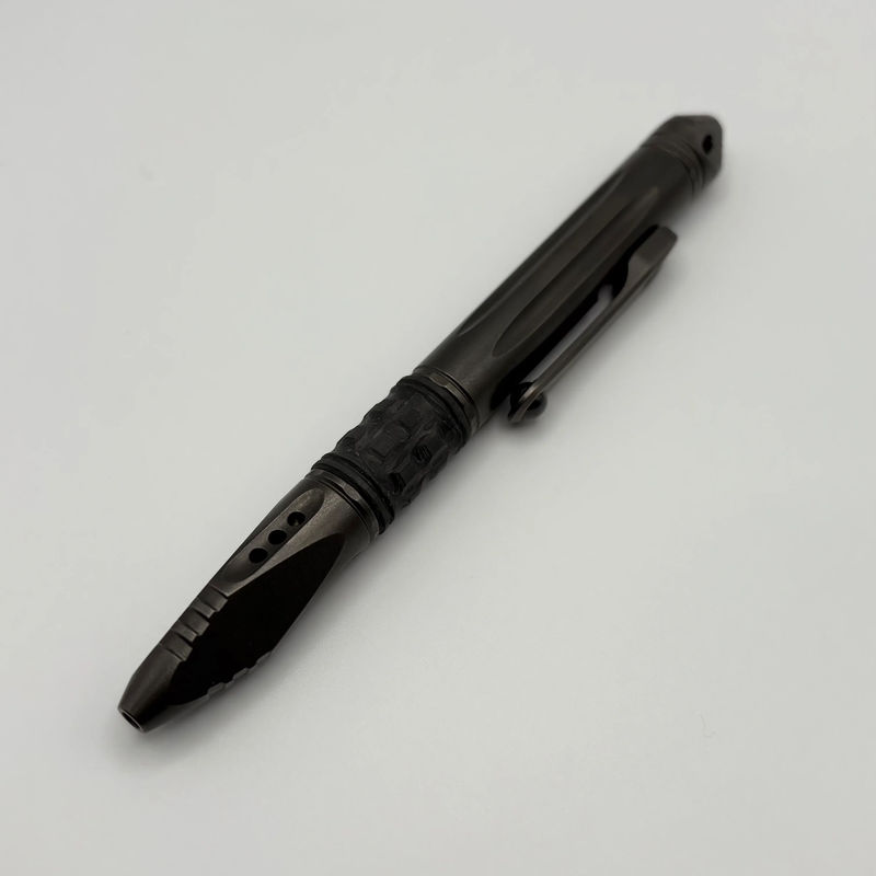 Pre-Owned Microtech Kyroh Mini Pen Shot Peened 403M-TI-SPTRI