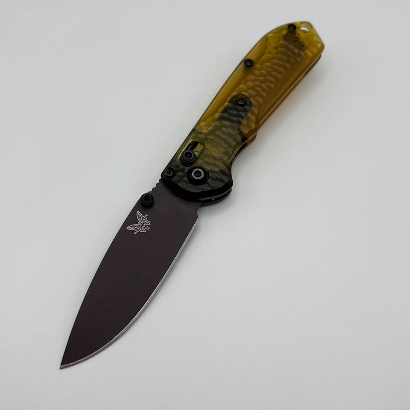 Pre-Owned Benchmade Mini Freek Ultem Handles & CPM-M4 Limited Edition 565PL-2501