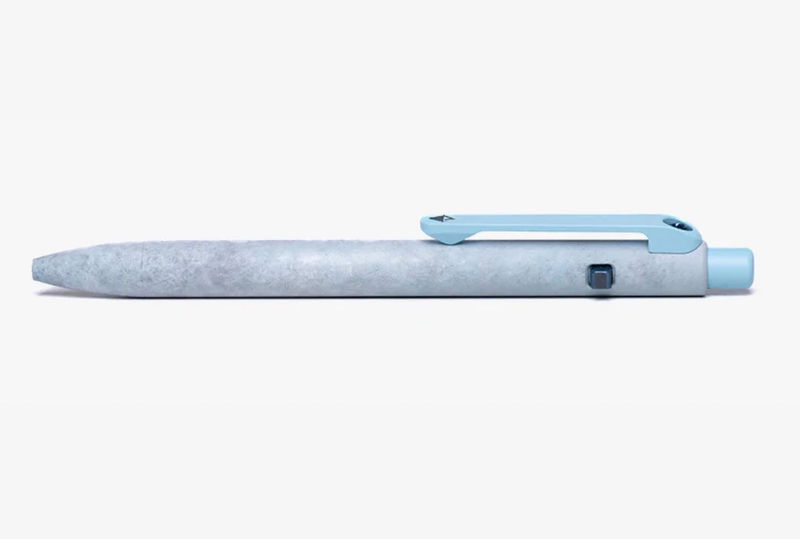 Tactile Turn Titanium Icefall Seasonal Release Slim Side Click Pen Mini 4.6"