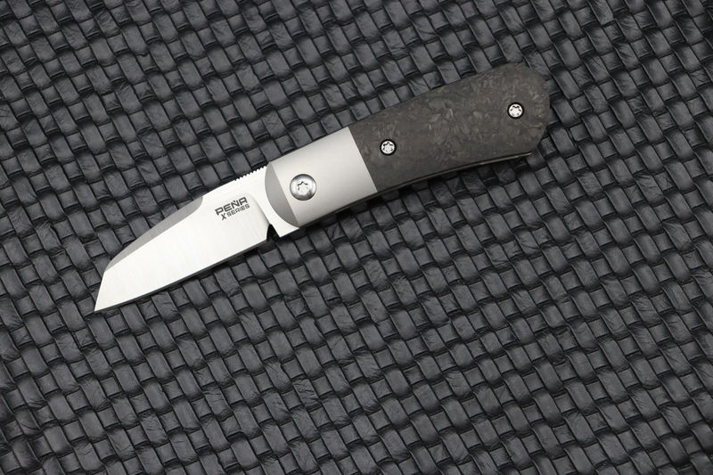 Pena Knives X-Series Micro Apache w/ Carbon Fiber