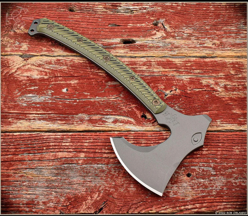 RMJ Tactical Berserker w/ Dirty Olive G-10
