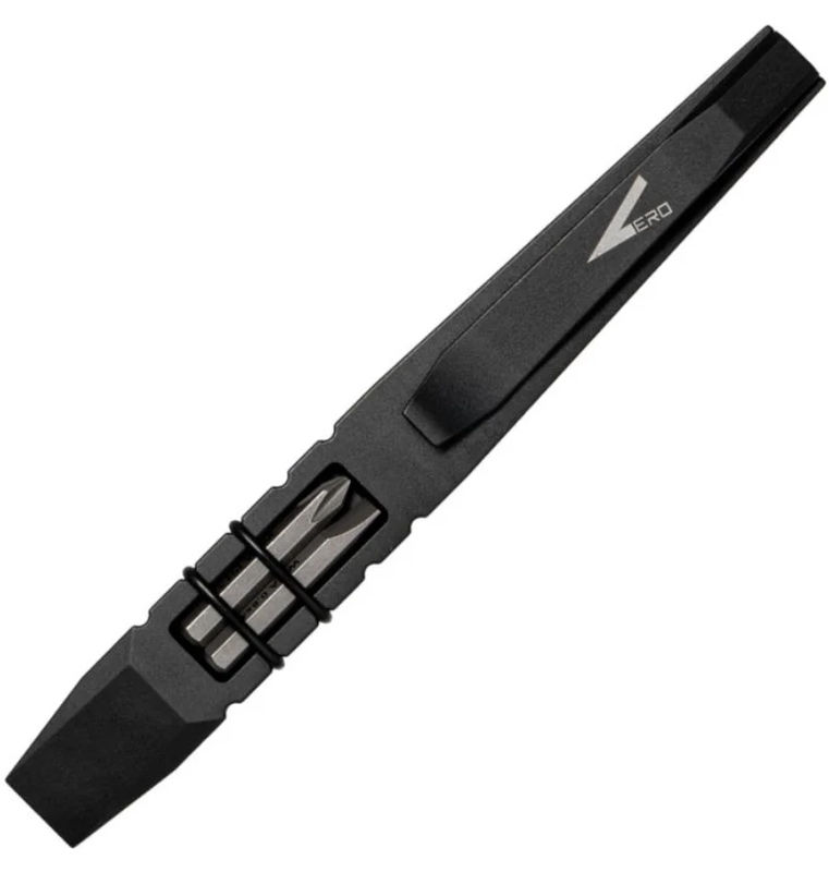 Vero Engineering Fulcrum Full Size Pry Bar Pocket Tool Matte Black