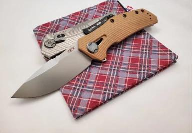Zero Tolerance 0308 ZT0308 Coyote Milled Flipper