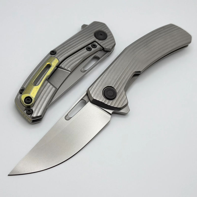 Tactile Knife Co Archer Ridged Titanium Framelock w/ MagnaCut