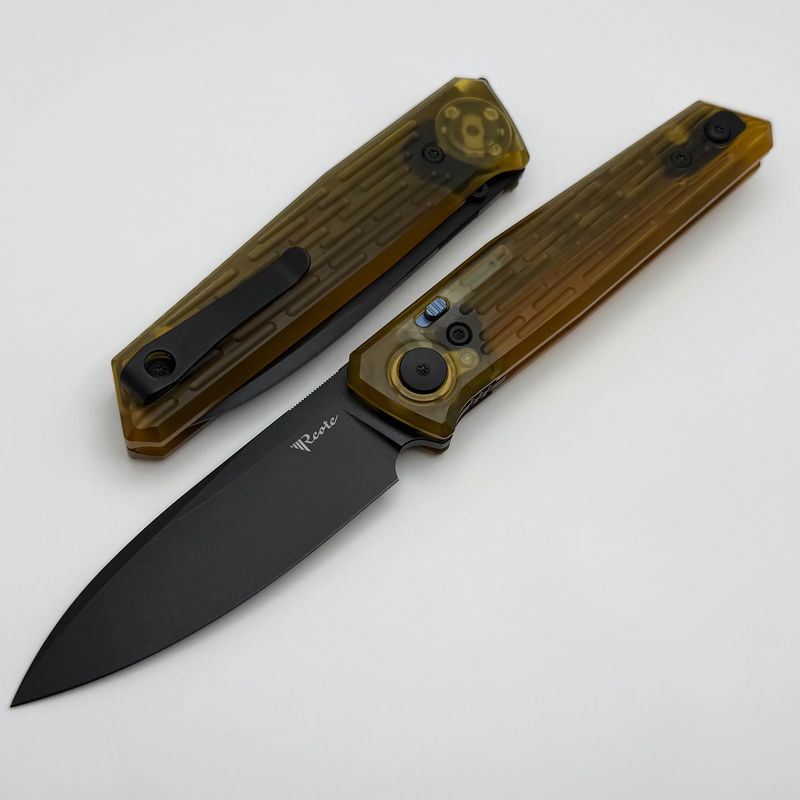 Reate Knives PL-6 Ultem Handles & PVD Nitro-V