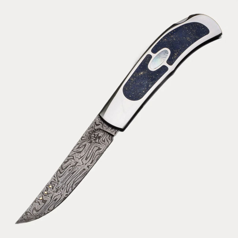 Triple Inlay Back Lock Folder